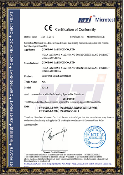 -Made 1W Green Laser Module High Power and Efficiency with LD Voltage of 1.8-2.3V
