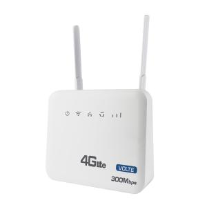 4G Signal To WIFI LAN Sim Card LTE CPE Wireless Router 2 Antenna 300Mbps WIFI Speed