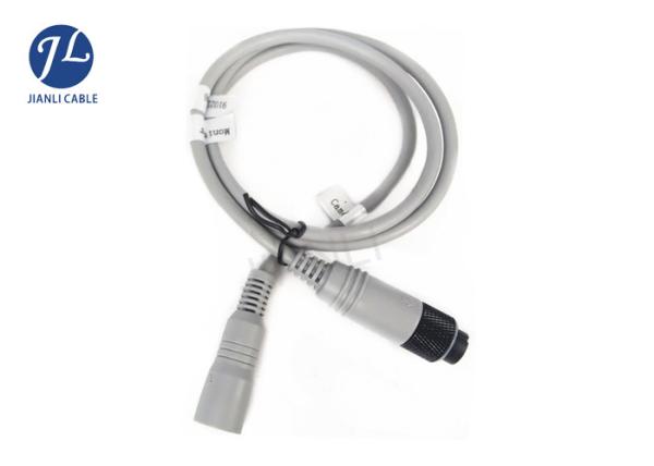 Quality Rear View Backup Camera Cable With 6 Pin Shieled Connector Strong Conductivity for sale
