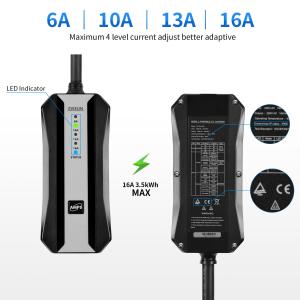 China TUV EV Charging Point Portable Electric Vehicle Charger With 3 Pin CEE Plug wholesale