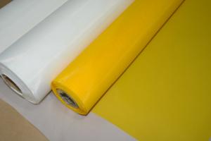 China Low Elongation Polyester Printing Mesh , 100 Mesh Monofilament Screen on sale