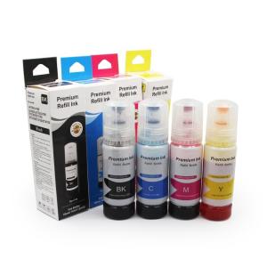 China 5% Coverage 70ML Refillable Dye Ink For Epson 3110 Printer wholesale
