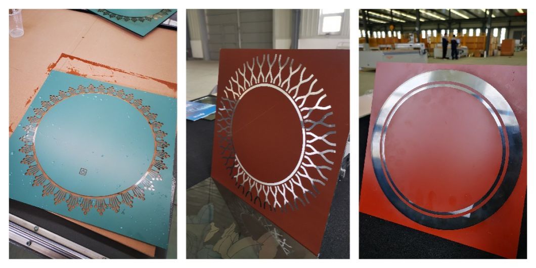 Bath Mirror Production Line Acrylic Mirror Making Machine for Tempered Glass