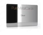 13.56Mhz Custom Metal NFC Card Business NFC Invitation Card Rectangular