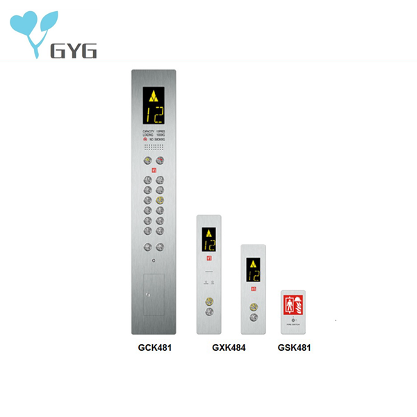 ORIGINAL / MIRROR / GOLDEN STAINLESS STEEL ELEVATOR COP LOP IPX3 WATER PROOF