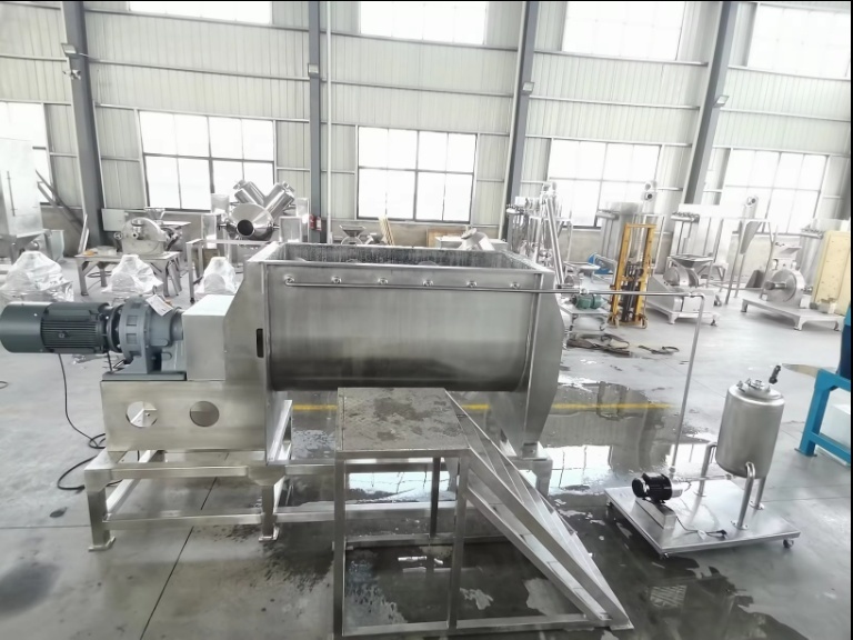 Industry 1 Ton 5 Ton Horizontal Concrete Ribbon Poultry Feed Mixer