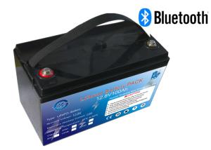 China High Current 12.8V 50AH Bluetooth Lithium Battery wholesale