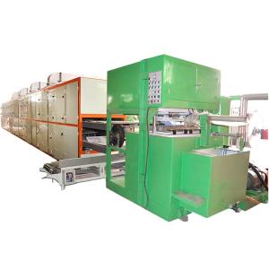 China High Efficiency Paper Pulp Molding Machine For Egg Tray / Apple Tray Making Production wholesale