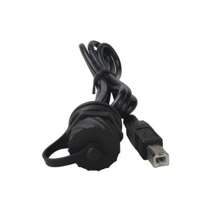 China Panel Mount Rj45 Ethernet Socket Waterproof 8p8c For Printer wholesale