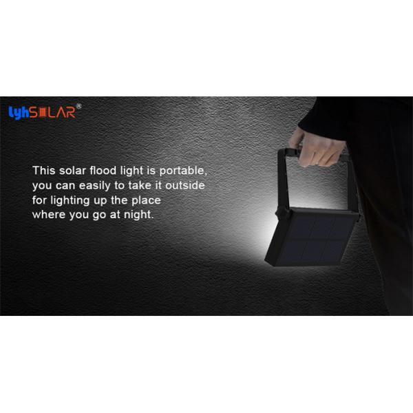 IP65 Waterproof 8W Solar Flood Lights Outdoor With CE RoHS Approval