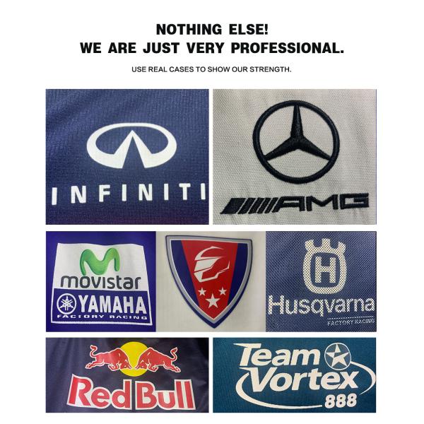 Racing Team Customized Printing Methods Breathable 100% Cotton Zipper Polo Shirt Men