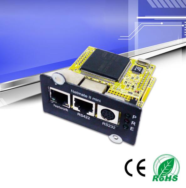 Quality SNMP Ups Network Management Card , SNMP Card For Ups Built - In WEB Server for sale