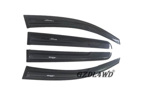 Quality Ranger T6 T7 Window Visor Sun Visor Deflector Injection Molding Black for sale
