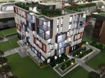 1 / 75 Scale Exhibition 3D Model Abs / Acrylic Material 1 . 6 * 1 . 4M