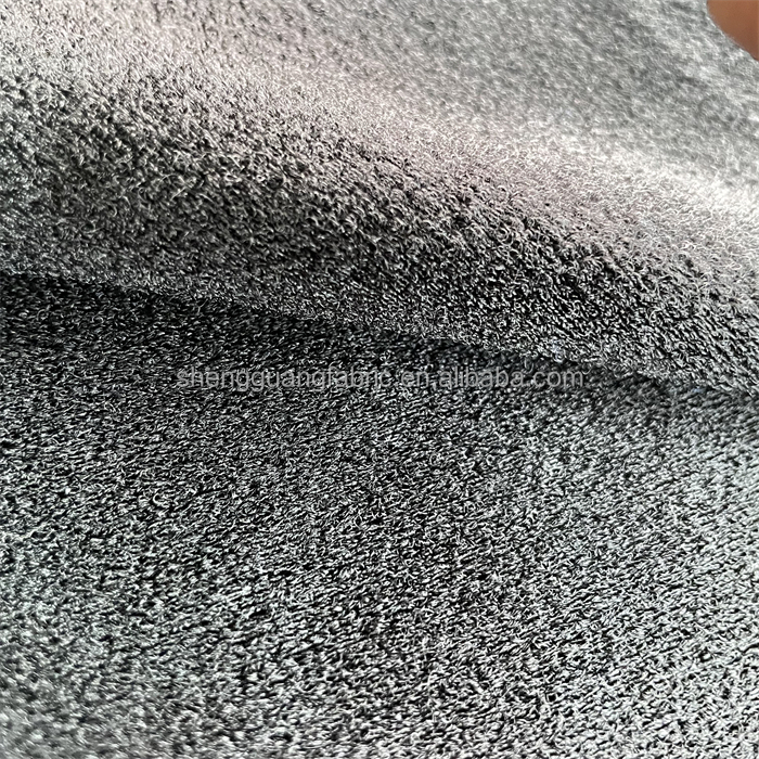 Fabric 's Good Adhesion Winter Jacket Fabric with Custom Design and Flame Retardant