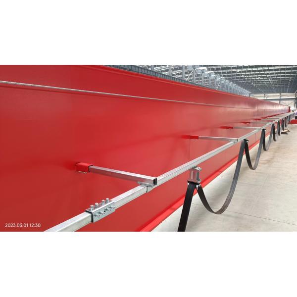 5000kg Electric Single Girder Overhead Crane Span 20m Workshop