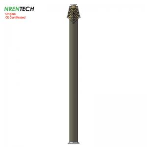China 30m pneumatic telescopic antenna masts and towers 300kg payloads-5.5m closed height-for antenna wholesale