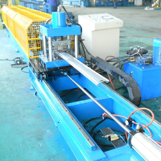Hydraulic Cutting PLC Control Roll Shutter Door Machine With Cr12 Roller