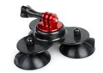 Strong Low Angle Removable Suction Cup Mount For GoPro Hero 5 4 3 3+ Session