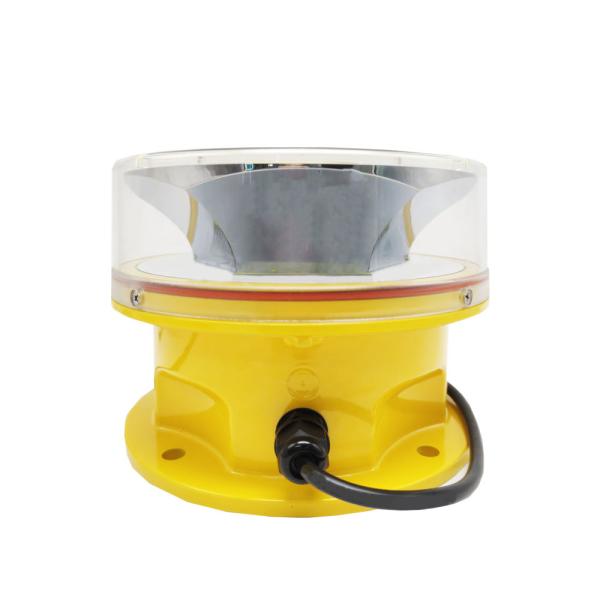 CREE High Intensity LED Aviation Obstruction Light with ≥20,000cd Daytime Intensity and UV Protected Polycarbonate
