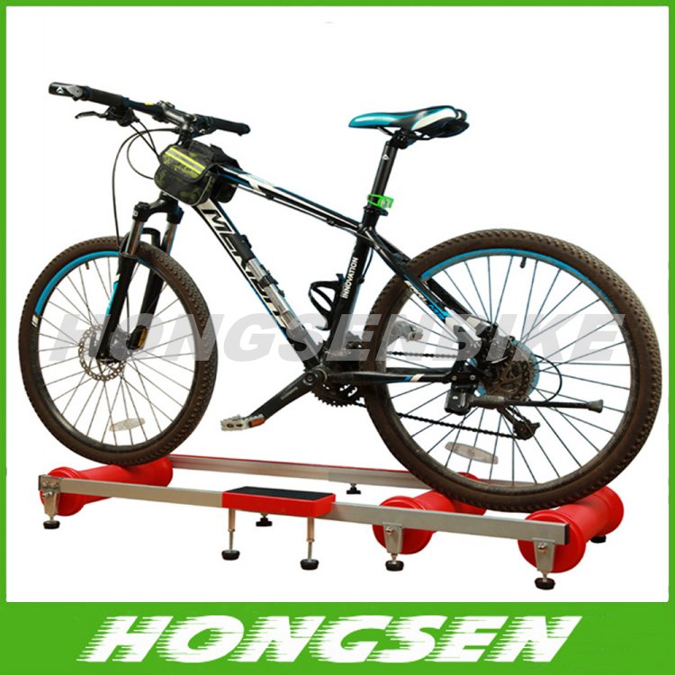 Execise colorful alloy bike roller trainers for fitness in home