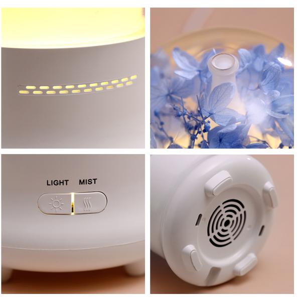 Aromatherapy Ultrasonic Diffuser Electric Humidifier With 7 Color Changing LED Light