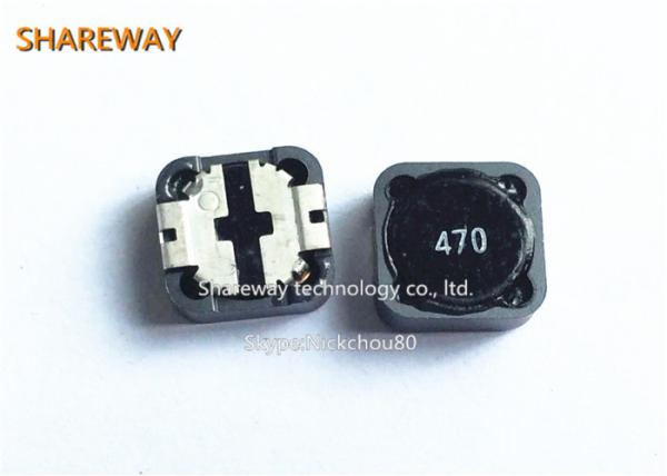 Quality Low DCR and excellent current handling 8 mm height shielded inductors MSS1278-142ML for sale