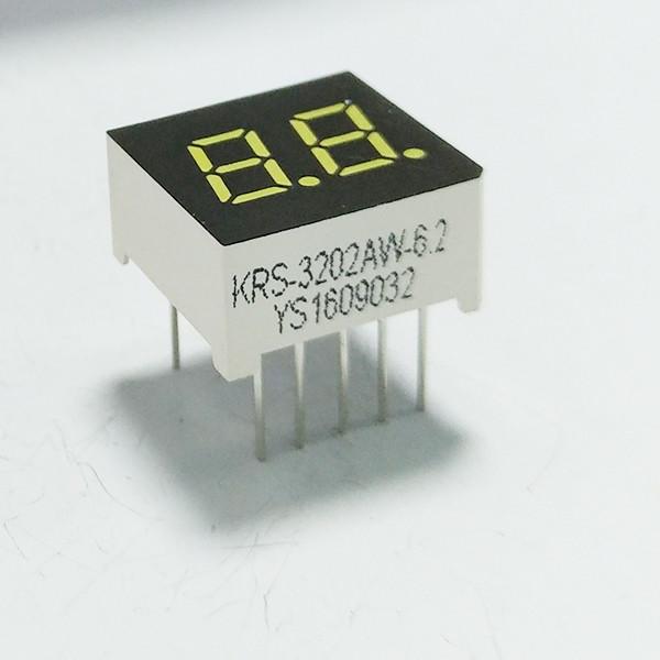 Quality 2 Digit 7 Segment  Numeric LED Display 0.32 Inch Outdoor Indoor for sale