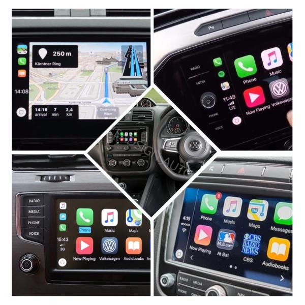 VW RNS810 System Phaeton VOLKSWAGEN Carplay Android Auto wireless interface retrofit
