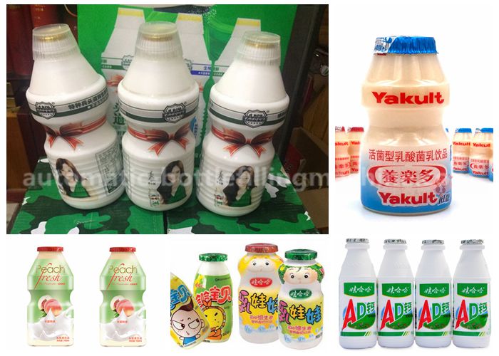 Litchi / Soymilk Juice Bottle Filling Machine Electric Driven Bottle Diameter 40 - 80mm