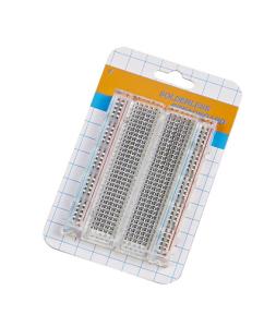 Half Size 400 Point Transparent Breadboard For Experimentation