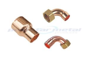 China Custom 1/2&quot; - 24&quot; Copper Tube Fittings 45 Degree Copper Pipe Elbow For Refrigerator wholesale
