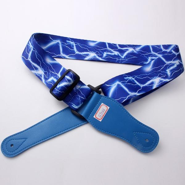 China supply hot sale beautiful polyester Ukulele guitar strap