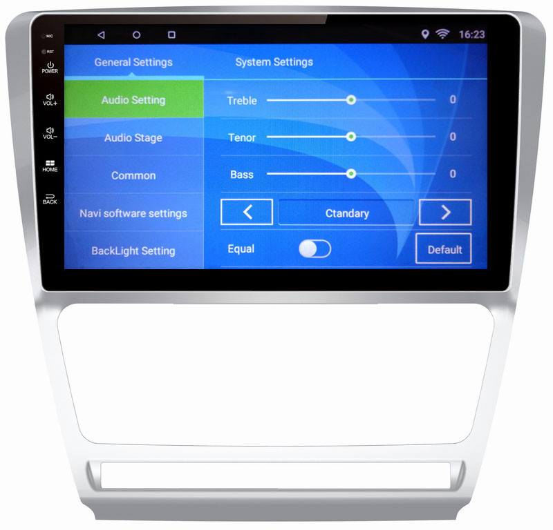 Ouchuangbo car radio gps navigation for Skoda Octavia 2007-2014 with Video bluetooth calculator android 6.0 system