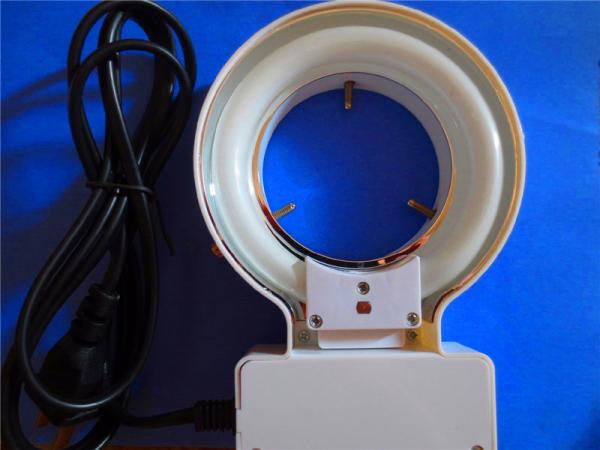 Quality Large inner diameter 70MM microscope light source fluorescent tube ring lamp microscope illumination for sale