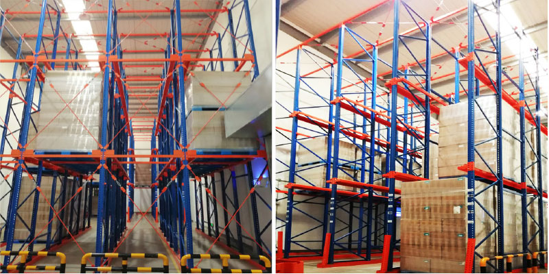 Drive Through Rack Heavy Duty Pallet Rack Warehouse Storage Racking