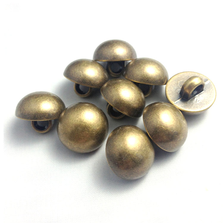 metal sewing jeans button custom logo metal buttons light gold