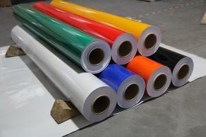 China Commercial Grade Glassbead Type Acrylic material Reflective Sheeting Vinyl 3200 for traffic sign wholesale