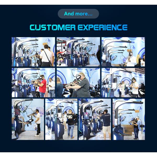 Unleash Thrill VR Theme Park 32-Inch Screen VR Shooting Machine