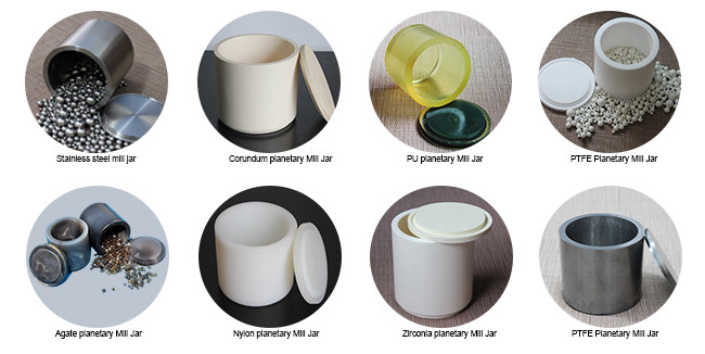 2L Full-directional Planetary Ball Mill With 4*500ml Mill Jars & CE Certification