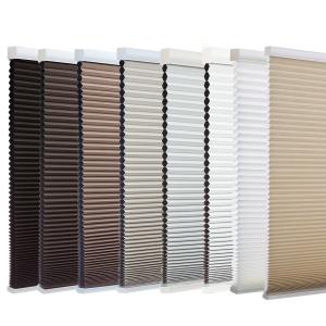 Cellular Shade Pleated Honeycomb Blinds Fabric Cordless Light Filtering