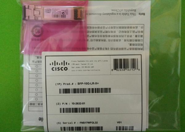 Quality 1.25G Rate Optical Fiber Module SFP-10G-LR-X SFP+ 300M 1310NM Height 0.3" for sale