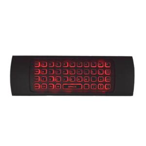 China Gyroscope Backlight Android Air Mouse Keyboard Remote Nano Receiver USB 2.0 wholesale