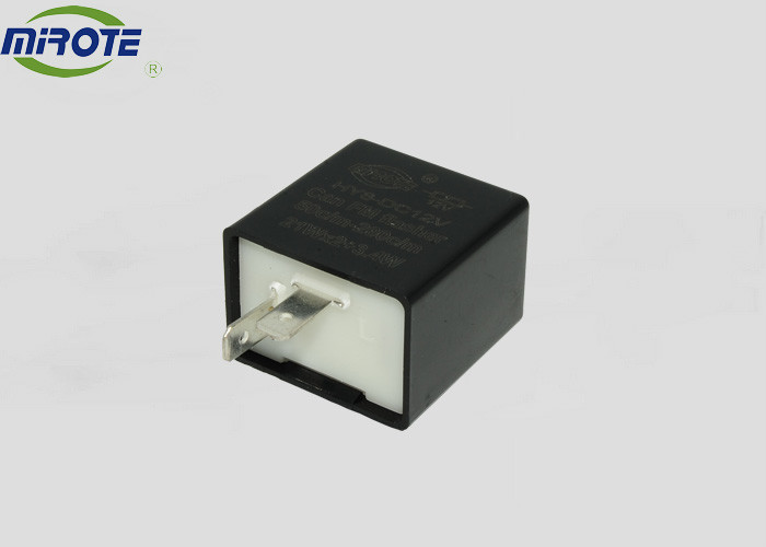2 Point Waterproof Digital Turn Signal Flasher With Black Cover 3.5cm*3.5cm*2.4cm Cube