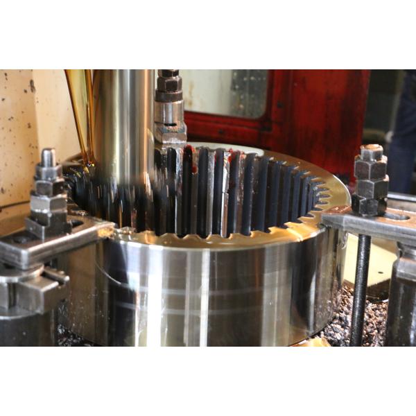 Forging Steel Annulus Internal Spur Gear Teeth Shaping