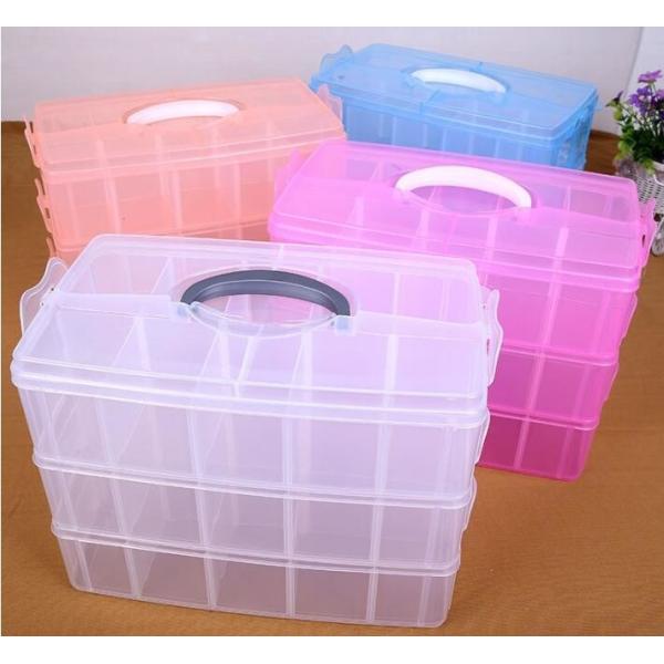 Parts Stocker Organizer PP Plastic Storage Box, pp EVA plastic adjustable plastic storage box, PLASTIC MESS ARTICLE TABL
