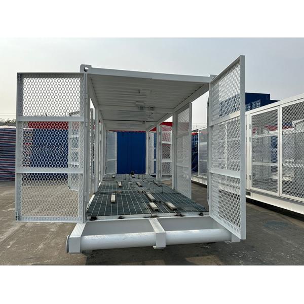 High Capacity 20 Feet Shipping Container Frame Skid for Variable Frequency Drive Compressor and Power Transformer