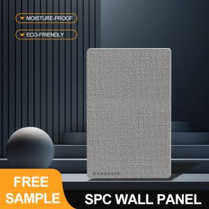 Customizable SPC Wall Panels Moisture-Resistant Stone Plastic Composite Eco