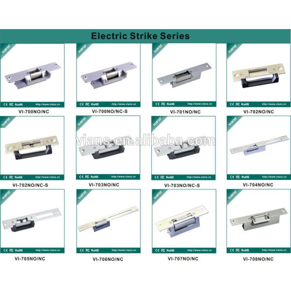 Signal Output 12V Fail Safe Electric Strike , Electric Strike For Deadbolt Glass Door