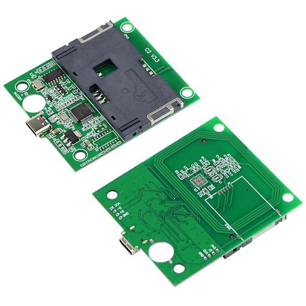 C2-AMU-00 Dual-Interface 2-in-1 IC Card Reader Module ISO14443A Protocol Reader